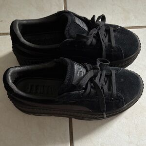 Fenty by Riahanna Black PUMA Platforms